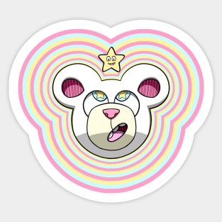 Star Bear Sticker